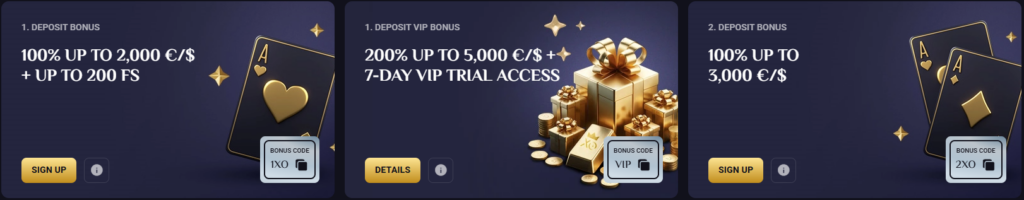 RollXO Casino: Bonuses And Promotions