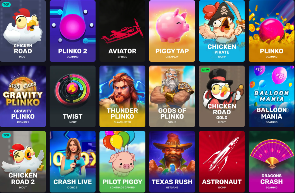 RollXO Casino: Instant Win